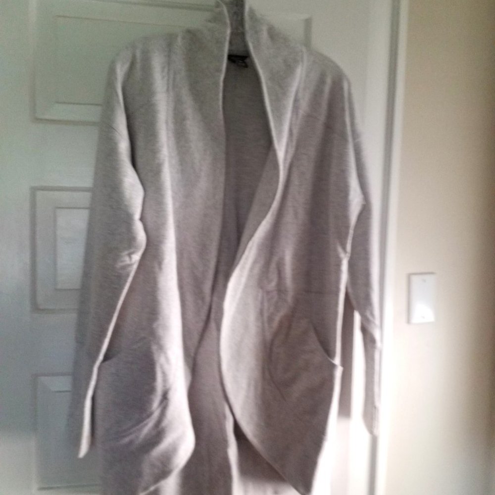 Gray 'Cocoon' cardigan